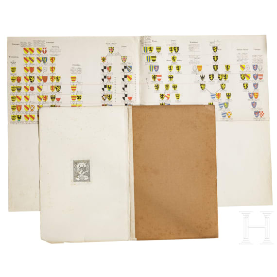 Wilhelm Freiherr von Leonrod - gro&szlig;formatige B&uuml;cher und Mappen