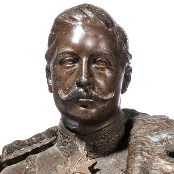 Emperor Wilhelm II - a portrait bust