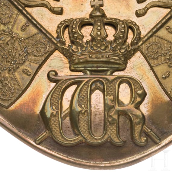 Ringkragen f&uuml;r Fahnentr&auml;ger der preu&szlig;ischen Linien-Regimenter, um 1900