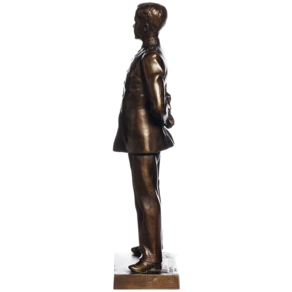 Bronzefigur eines preu&szlig;ischen Kadetten