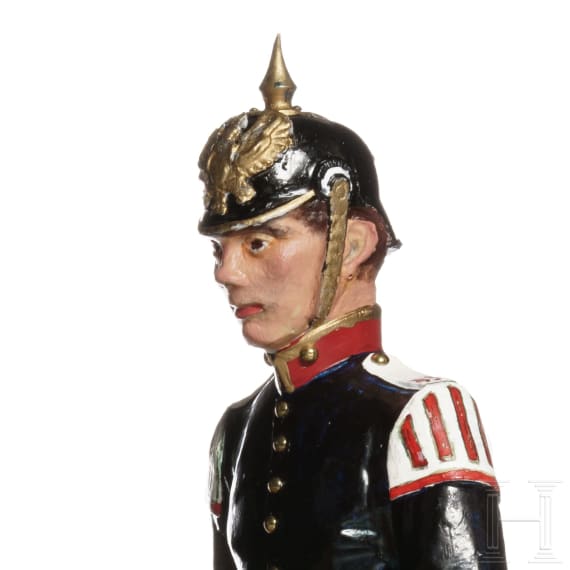 Trommelwagen des ostpreu&szlig;ischen Infanterie-Regiments Nr. 43 - Uniformfigur von Kurt Posch, 2. H&auml;lfte 20. Jhdt.