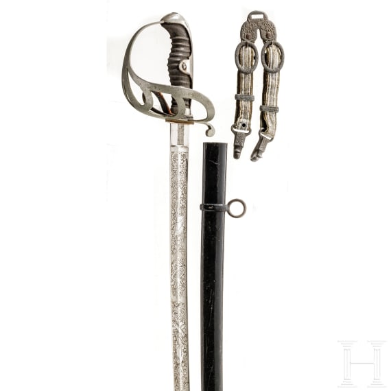 Kavalleries&auml;bel M 52 mit Danzig-Signatur, um 1900