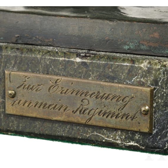 Abschiedsgeschenk des Sch&uuml;tzen-(F&uuml;silier-)Regiments "Prinz Georg" (K&ouml;niglich S&auml;chsisches) Nr. 108