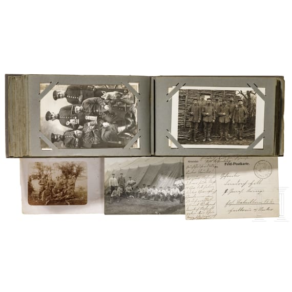 Fotoalbum Vogesen-Front (Front des Vosges), 1914-18