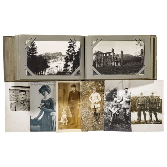 Fotoalbum Vogesen-Front (Front des Vosges), 1914-18