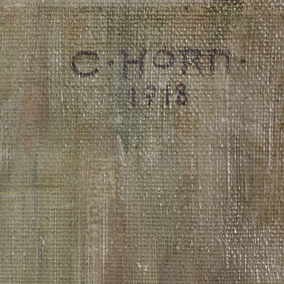 Carl Horn (1874 - 1945) - Portrait eines bayerischen Offiziers