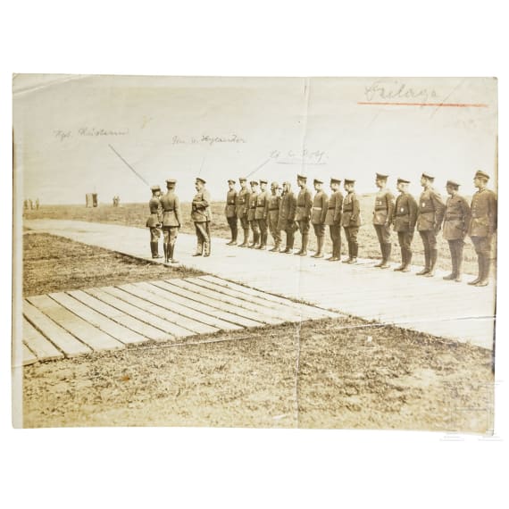 Sammlung von Fotos, meist Königlich Bayerische Fliegertruppe im 1. Weltkrieg, 1916 - 1918