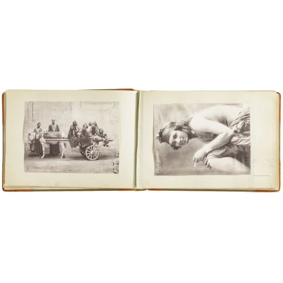 Fotoalbum eines Matrosen der "SMS Straßburg", Dienstzeit 1912-15