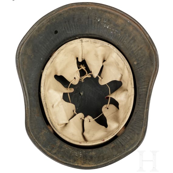 Zwei Stahlhelme "Gladiator" f&uuml;r Luftschutz, deutsch, 1939 - 1944