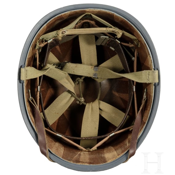 Drei Helme der US Navy