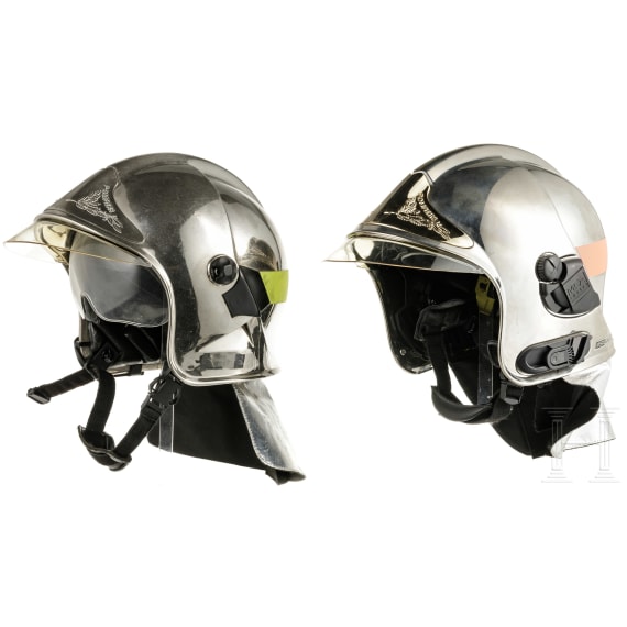 F&uuml;nf Helme der Sapeurs-Pompiers, Frankreich