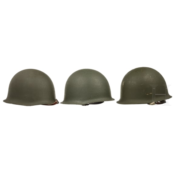 Sieben Helme von Marine/Luftwaffe, Frankreich