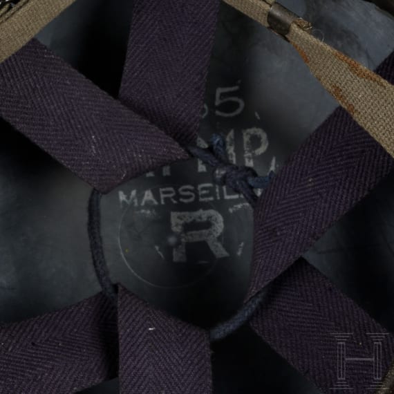 Sieben Helme von Marine/Luftwaffe, Frankreich