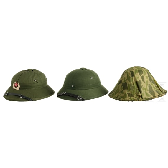 Zehn internationale Helme