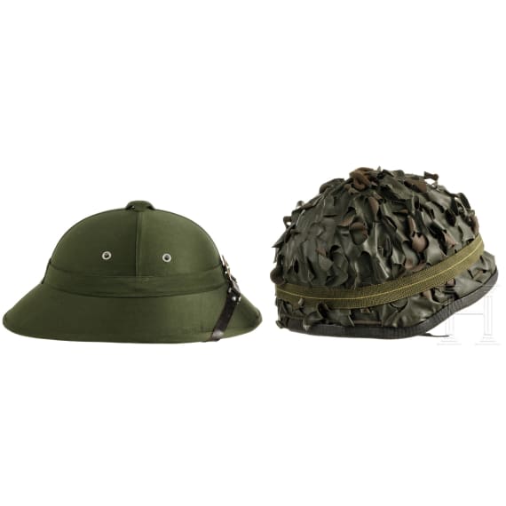 Zehn internationale Helme