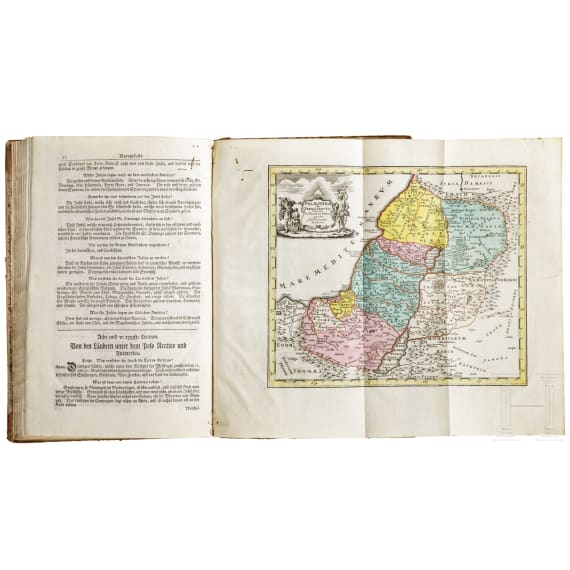 Lenglet du Fresnoy, Geography for Children (in German), 3rd Edition, G.P. Monath, Nuremberg, 1758