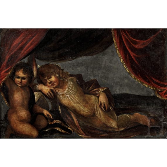 Altmeister-Gemälde, süddeutsch, 18. Jhdt.