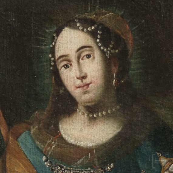 A portrait of Laura di Córdoba, probably Spanish, 18th century