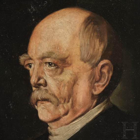 Portrait Otto von Bismarcks, deutsch, 19. Jhdt.