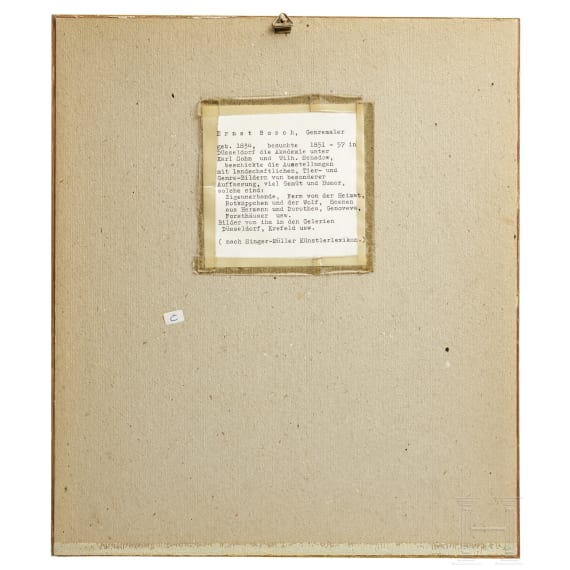 F&uuml;nf Hundedarstellungen, deutsch, 19./20. Jhdt.