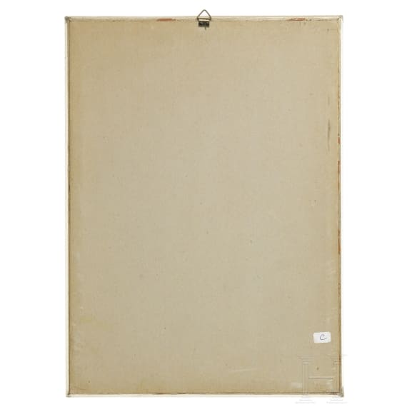 F&uuml;nf Hundedarstellungen, deutsch, 19./20. Jhdt.