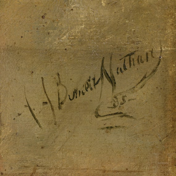 Portrait eines Orientalen, Frankreich, 19. Jhdt.