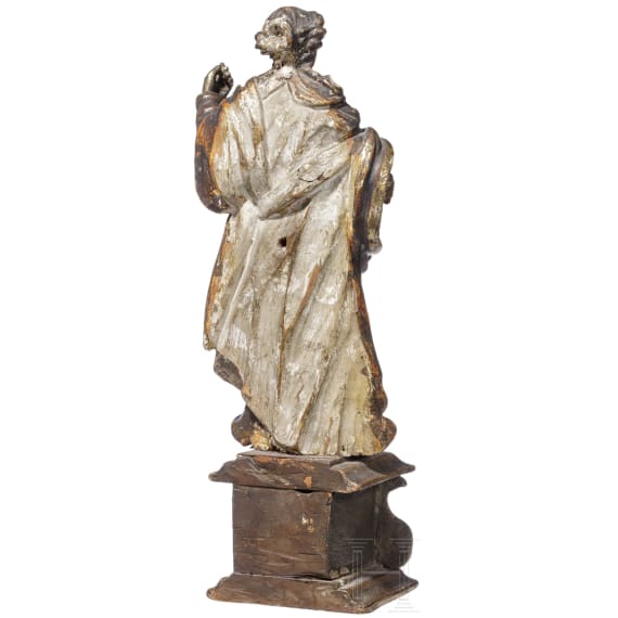 Heiligenfigur, s&uuml;ddeutsch, um 1700