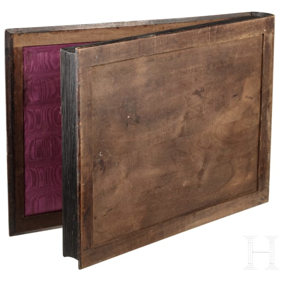 Schatulle in Buchform, Frankreich, 19. Jhdt.