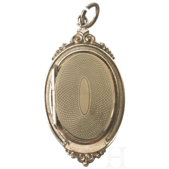 Biedermeier-Medaillon, um 1860