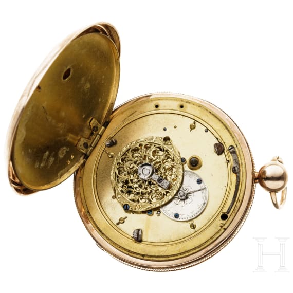 Gold-Taschenuhr, Breguet & Fils, Paris, um 1820