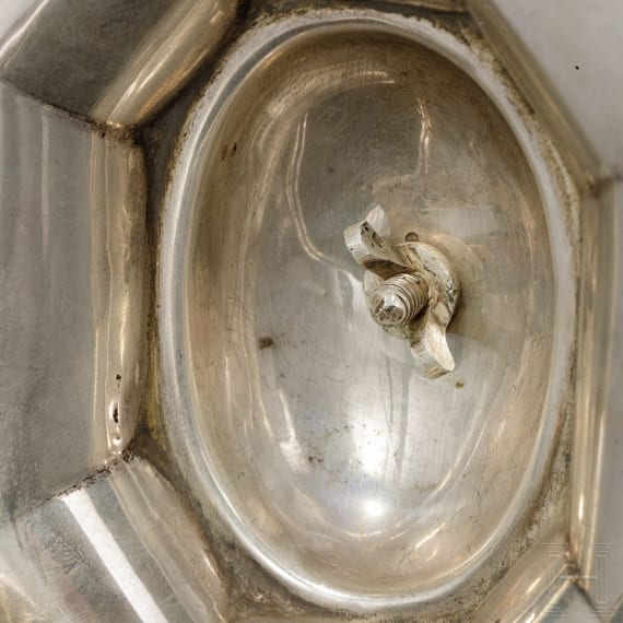 Dreiteiliges Silber-Teeservice, Henry Clifford Davis, Birmingham, 1922