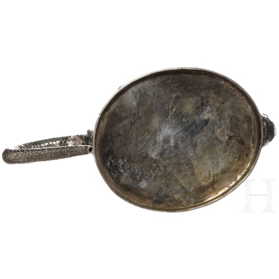 Silber-Teekanne, wohl Burma, um 1900