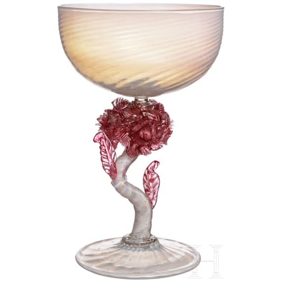 Glaspokal in Facon de Venice, 20. Jhdt.