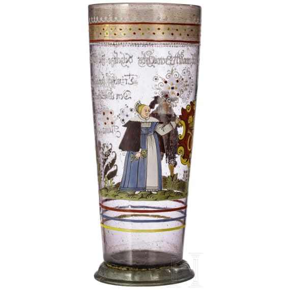 Hochzeitsglas, Historismus im Stil des 16. Jhdts.
