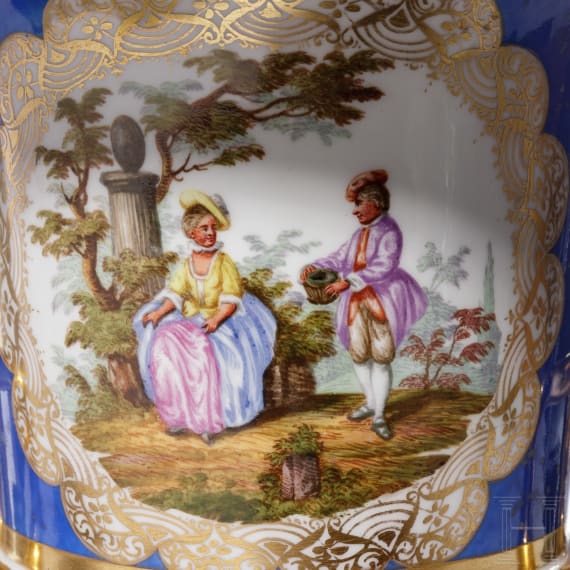 Krater-Vase, KPM Berlin, 1844 - 1847