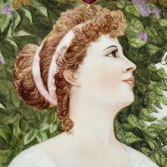 Porzellan-Teller, Meissen, um 1920