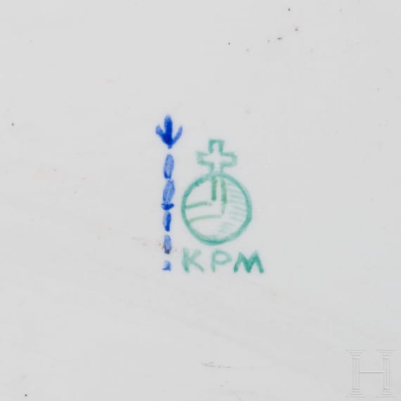 Konvolut KPM-Porzellan, 20. Jhdt.