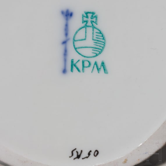 Konvolut KPM-Porzellan, 20. Jhdt.