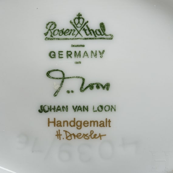 Drei Vasen, Rosenthal, deutsch, 1970er Jahre