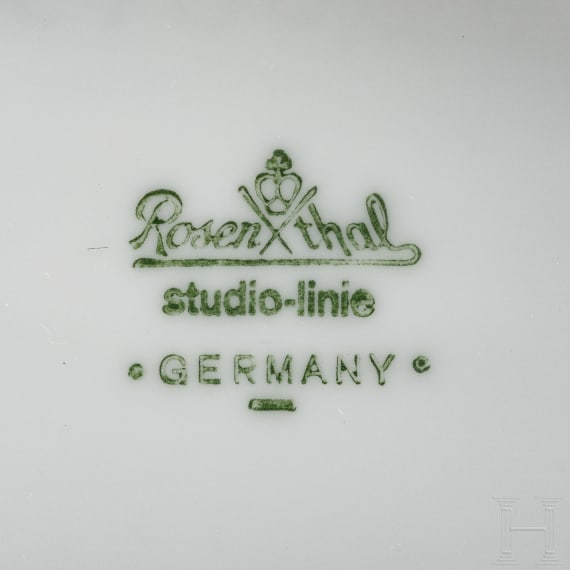 Drei Vasen, Rosenthal, deutsch, 1970er Jahre