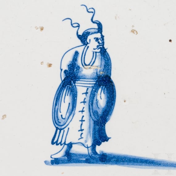 Keramikkachel, Delft, um 1700
