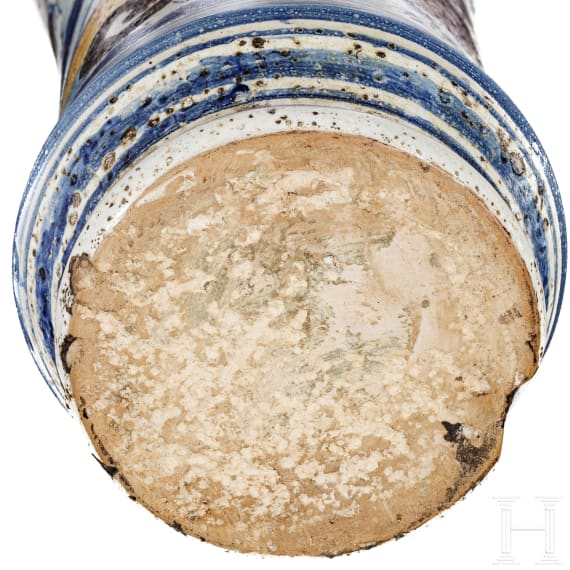 Majolica Albarello, Italien, 18. Jhdt.