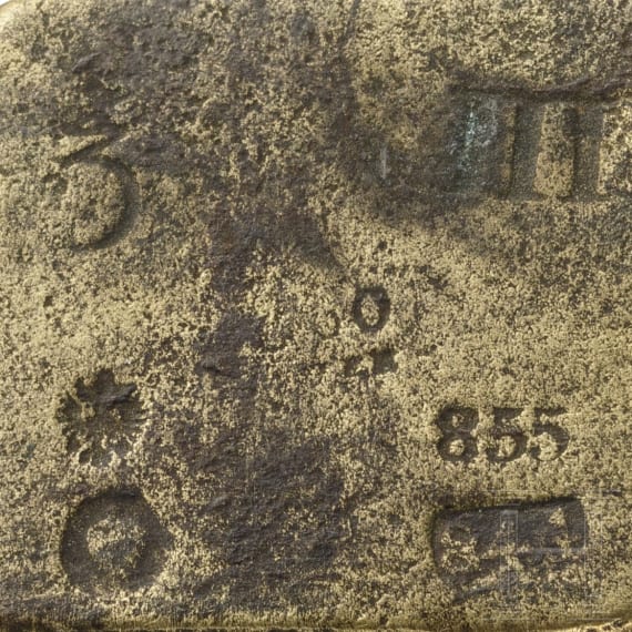 Ein Satz von f&uuml;nf Wiener Apothekergewichten, 18./19. Jhdt.