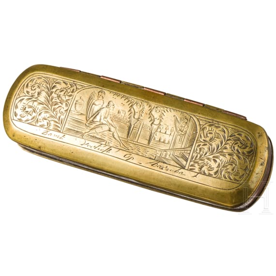 Iserlohner Dose, deutsch, 18. Jhdt.