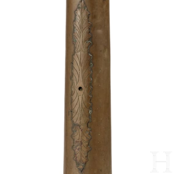 Ziers&auml;ule aus Messing, deutsch, 1. H&auml;lfte 19. Jhdt.