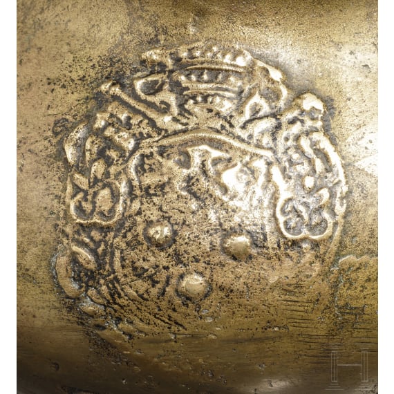 Gro&szlig;er Bronzekessel (sog. Grapen), deutsch, 19. Jhdt.