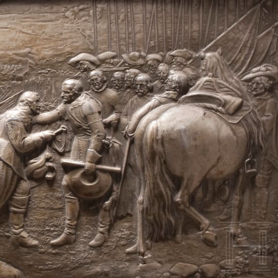 Schl&uuml;ssel&uuml;bergabe der Stadt Breda an Wallenstein am 5.7.1625