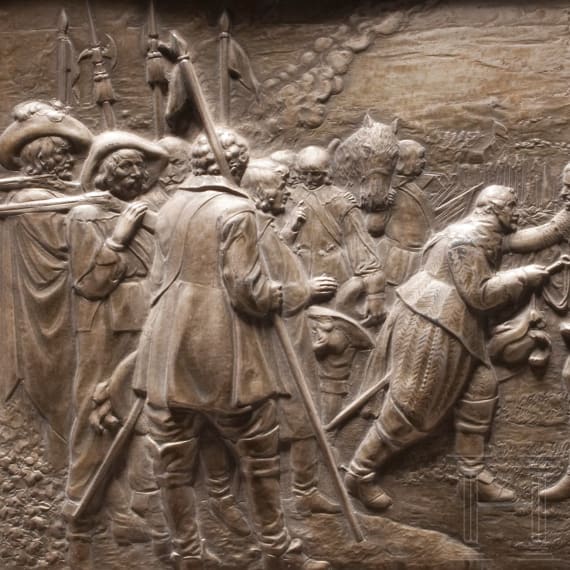 Schl&uuml;ssel&uuml;bergabe der Stadt Breda an Wallenstein am 5.7.1625