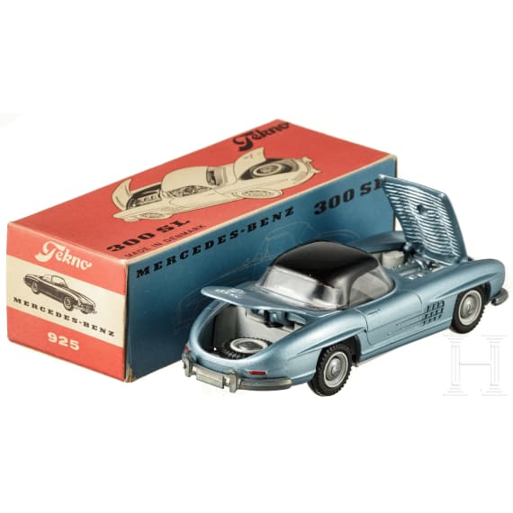 Tekno-Modellauto Nr. 924 Mercedes-Benz 300SL Cabrio in Originalkarton