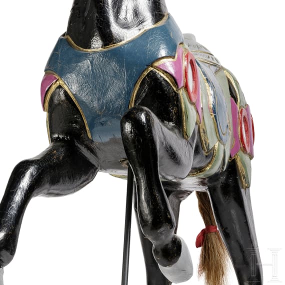 A German merry-go-round horse, 20th century